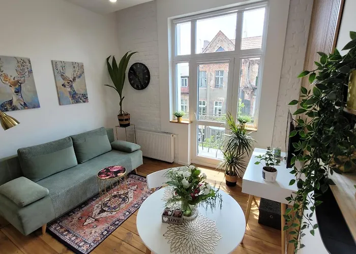 Klimatyczny Apartament W Sercu Bydgoszczy